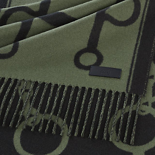 Casaque Mors scarf - Green | Hermès USA